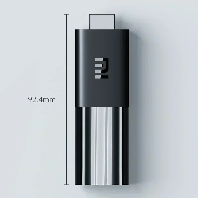 Versão global xiaomi mi tv vara android tv 9.0 hdr 1080p 1gb ram 8gb rom portátil mini tv dongle wifi google assistente