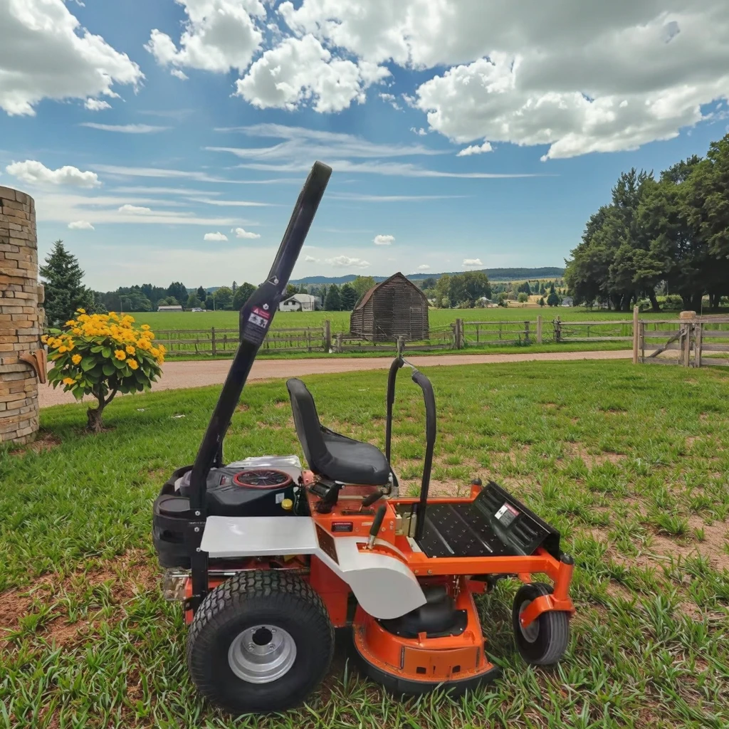 China 48-inch Zero Reverse Ride-grasmaaier met zware grastrractor met motor te koop