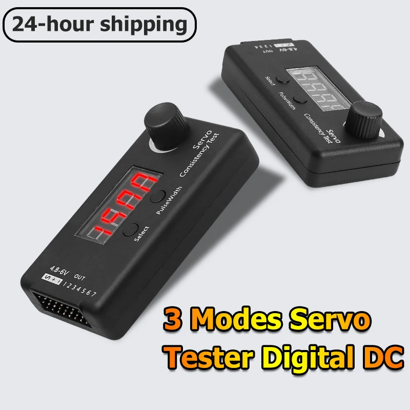 3 Chế Độ Servo Máy Kỹ Thuật Số DC 4.8-6V Chính Xác Trang/PHÚT Tính Thống Nhất Đo Cho RC Trực Thăng Máy Bay Lái