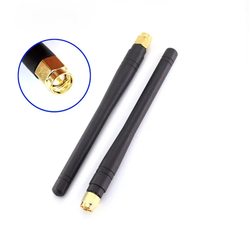 2PCS Mini GSM 4G LTE 5G Indoor Antenne 600-6000MHz 3dbi SMA Stecker Lorawan antenne für Signal Repeater