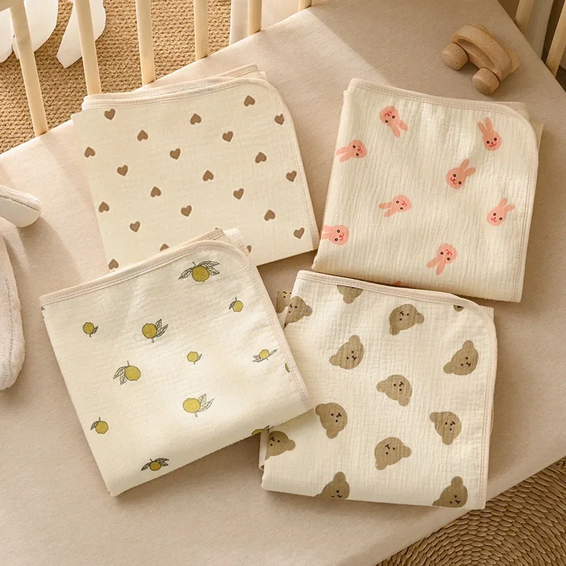 Reutilizável bebê mudando esteira capa fralda do bebê colchão fralda para recém-nascido algodão à prova dwaterproof água mudando esteiras chão jogar esteira