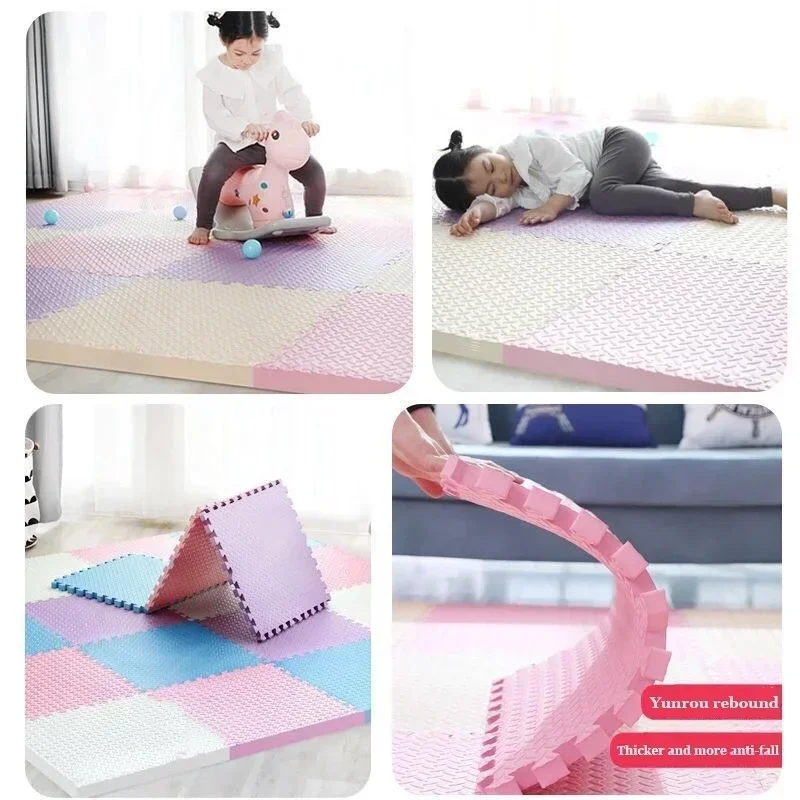 30 ซม.เด็กโฟม Clawling เสื่อ EVA ปริศนาของเล่นเด็กเด็กนุ่ม Play MAT Interlocking การออกกําลังกายกระเบื้องเกมพรม