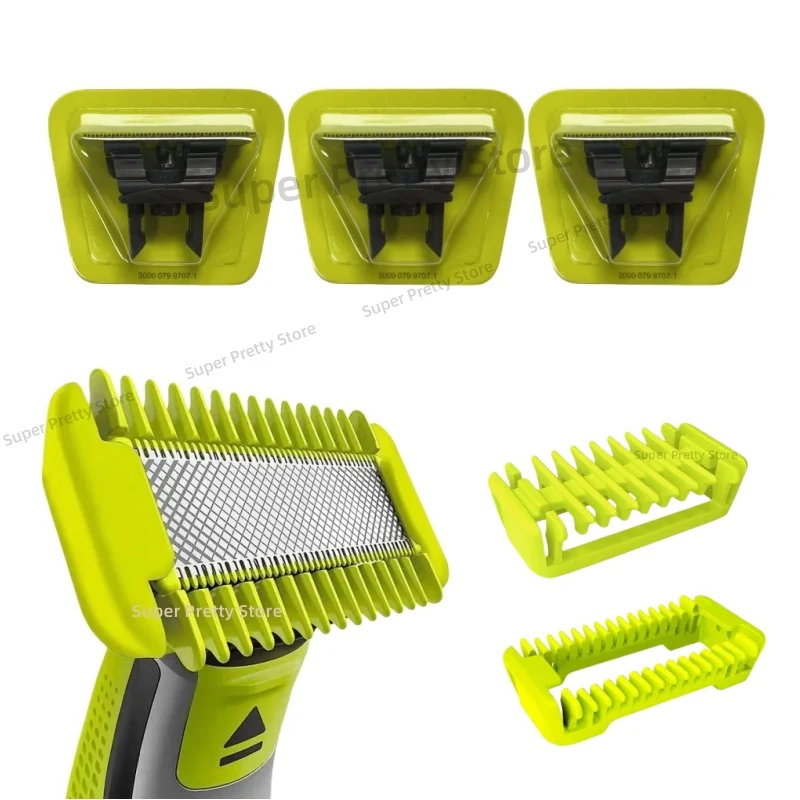 ใบมีดโกนหนวดสำหรับเครื่องโกนหนวดไฟฟ้า Philips OneBlade รุ่น QP2520 QP2530 QP2620 QP2630 QP6510 QP6520