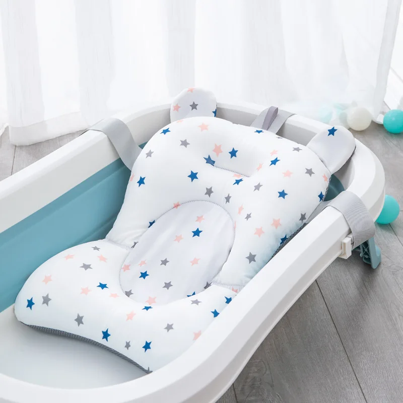 Kinder Dusche Air Kissen Bett Neugeborenen Baby Sicherheit Bad Sitz Infant Baby Badewanne Pad Tragbare Baby Nicht-Slip Badewanne matte