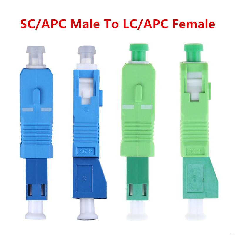 Fiber Optic Adapter SC Stecker Auf LC Buchse Single mode Fiber Optic Hybrid Optische Adapter Konverter Ersatz Für Sensor