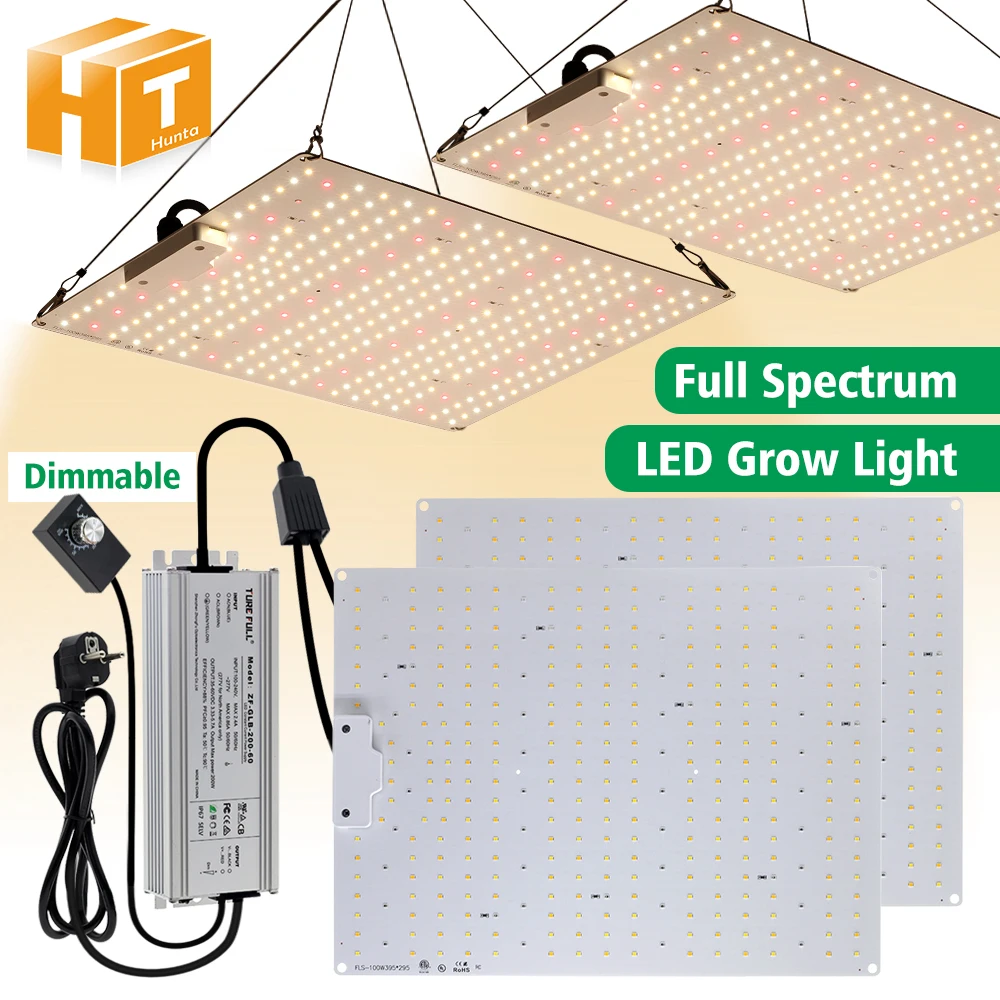 LED Grow Light Full Spectrum 100W 150W 200W LM281B Phyto Lamp High Brightness Indoor Growing Light For All Stage Plants
