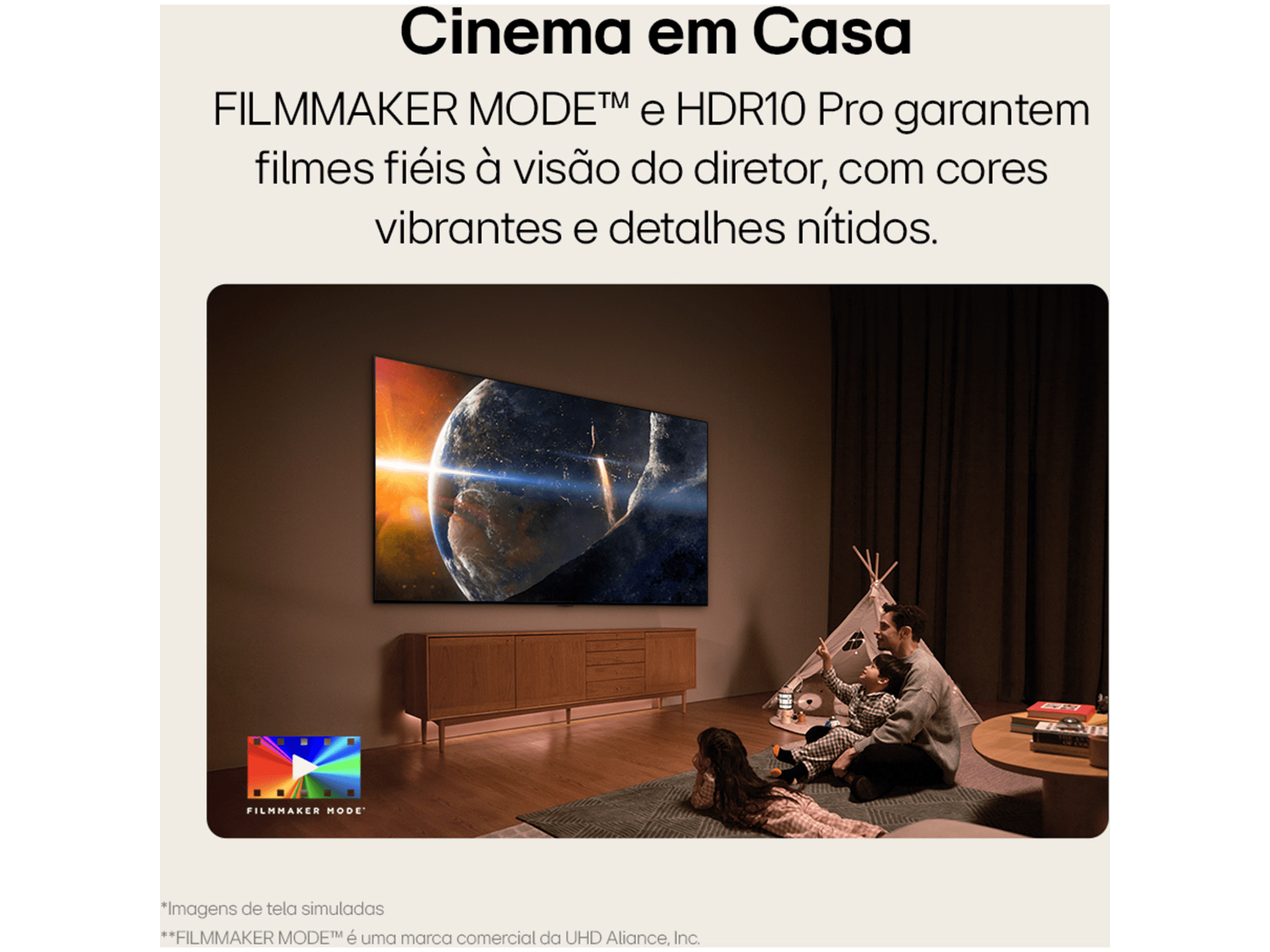 Smart TV 86" 4K LG Ultra HD 86UT8050 com Processador a5 Ger7 AI, Alexa/Chromecast integrado