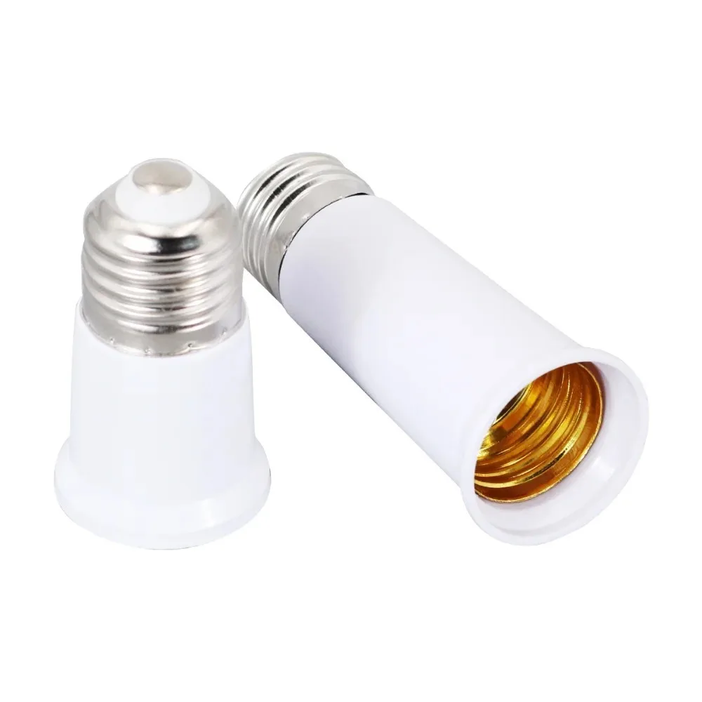 65mm-95mm soquete da lâmpada E27-E27 alongado suporte da lâmpada e27 para e27 e27 conversão suporte da lâmpada adaptador conversor soquete lâmpada