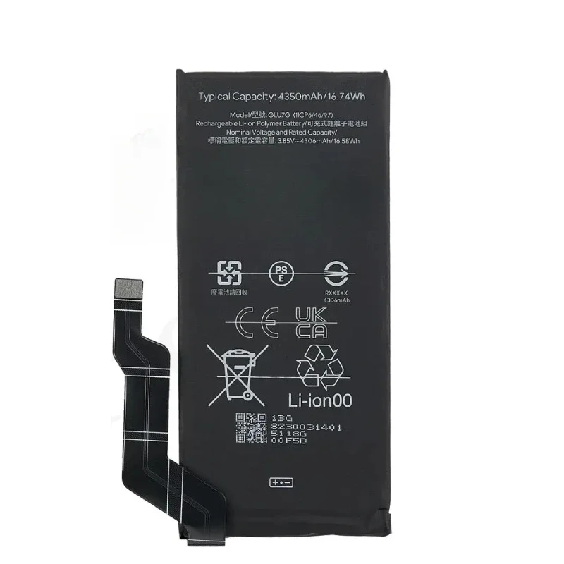 100% New GLU7G Replacement Battery For HTC Google Pixel 6A Phone Battery 4350mAh Fast Shipping + Free Tools