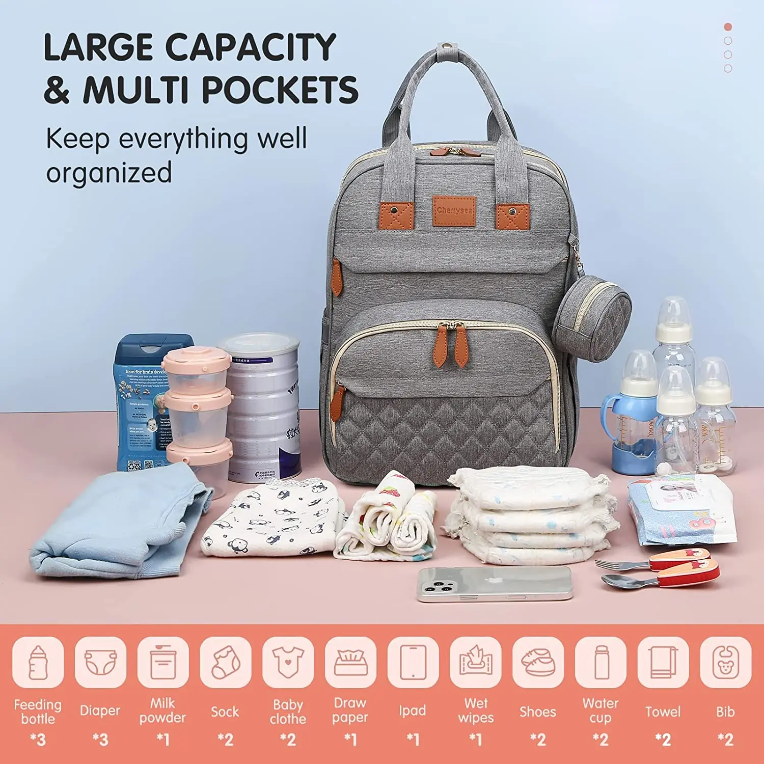 3 em 1 saco de fraldas mochila dobrável cama do bebê saco de viagem à prova dwaterproof água com carga usb saco de fraldas mochila com mudando cama 3 tipos