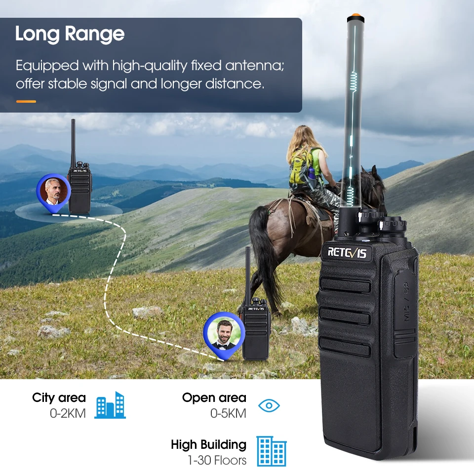 Walkie Talkie 2 pcs retevis rt24 pmr 446 tragbare Funks prech geräte Walkie-Talkies Funk kommunikator ptt für Hotel jagd fabrik