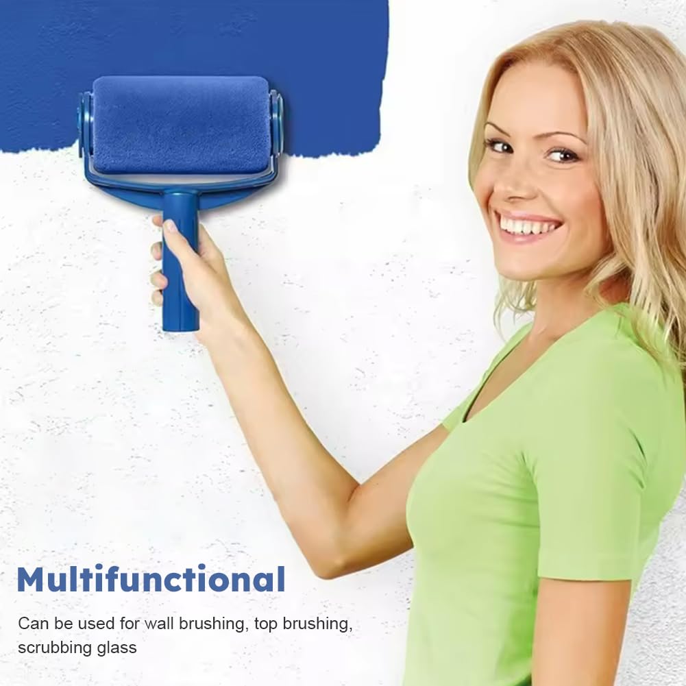 1 Stuks Hervulbare Verfroller Diy Thuis Muur Versieren Runner Plafond Verfroller Geen Drip Kit Roller Kwast Voor plafonds Muren