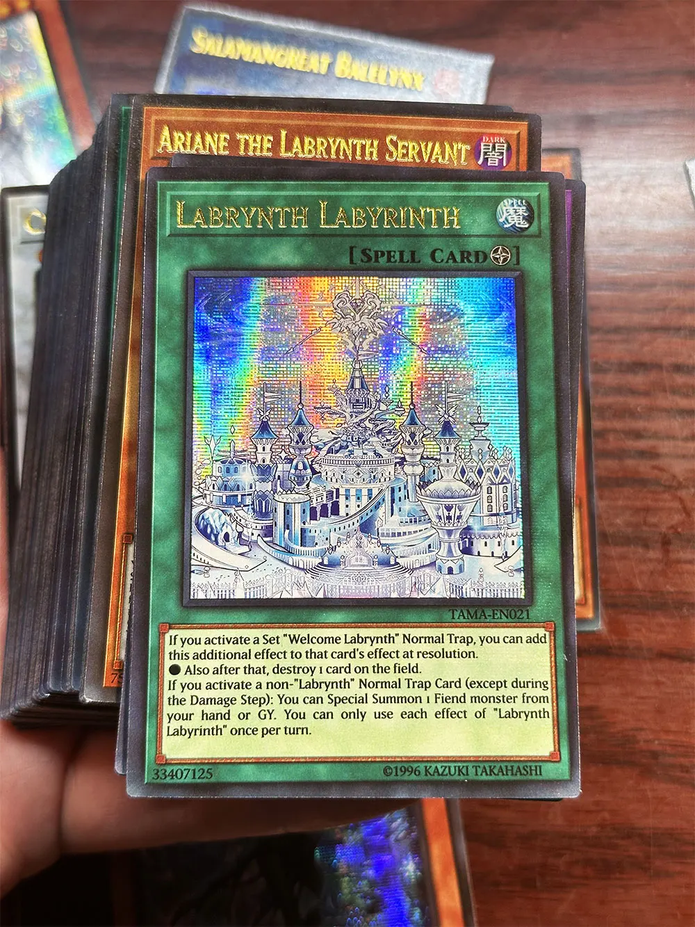 72 ชิ้น YU GI OH การ์ด Golden Letter Proxy เงาการแข่งขันโครงสร้าง Tyler Kurikara แบรนด์ yugioh การ์ดภาษาอังกฤษ