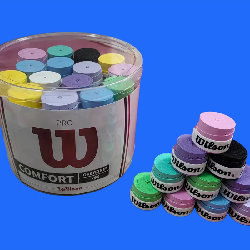 15 ชิ้น Original Wilson Overgrip ไม้เทนนิส Anti SLIP Grips พาเดลอุปกรณ์เสริม Shock เทนนิสแบดมินตันสควอชการฝึกอบรม Sweatband