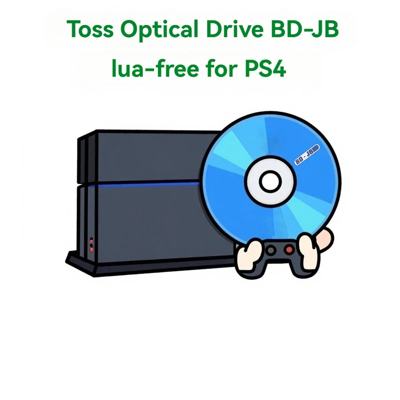 Para PS4 JB Disc Tool FW 9,0-12,02 sistema modificado accesorios de consola de juegos