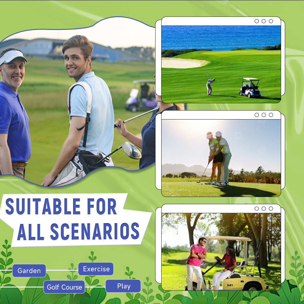 Caiton 1 Stück 4-lagiger Park-Golfball – hervorragende Haltbarkeit, verbesserte Spin, lebendige Farben, hohe Elastizität, für Spaß und Training.