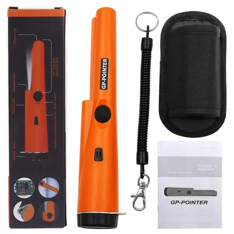 Nuevo Detector de Metales portátil de alta calidad, puntero GP, varilla de posicionamiento impermeable, detección con pulsera, luces LED