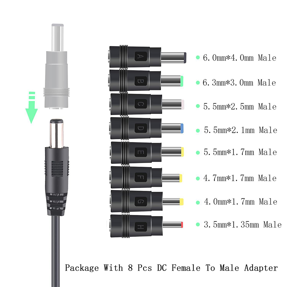 OLAF USB Cáp Nguồn DC 5V Ra 12V Tăng Cường Bộ Chuyển Đổi 8 Bộ Điều Hợp USB DC Jack Sạc cáp Cho Router Wifi Mini Quạt Loa