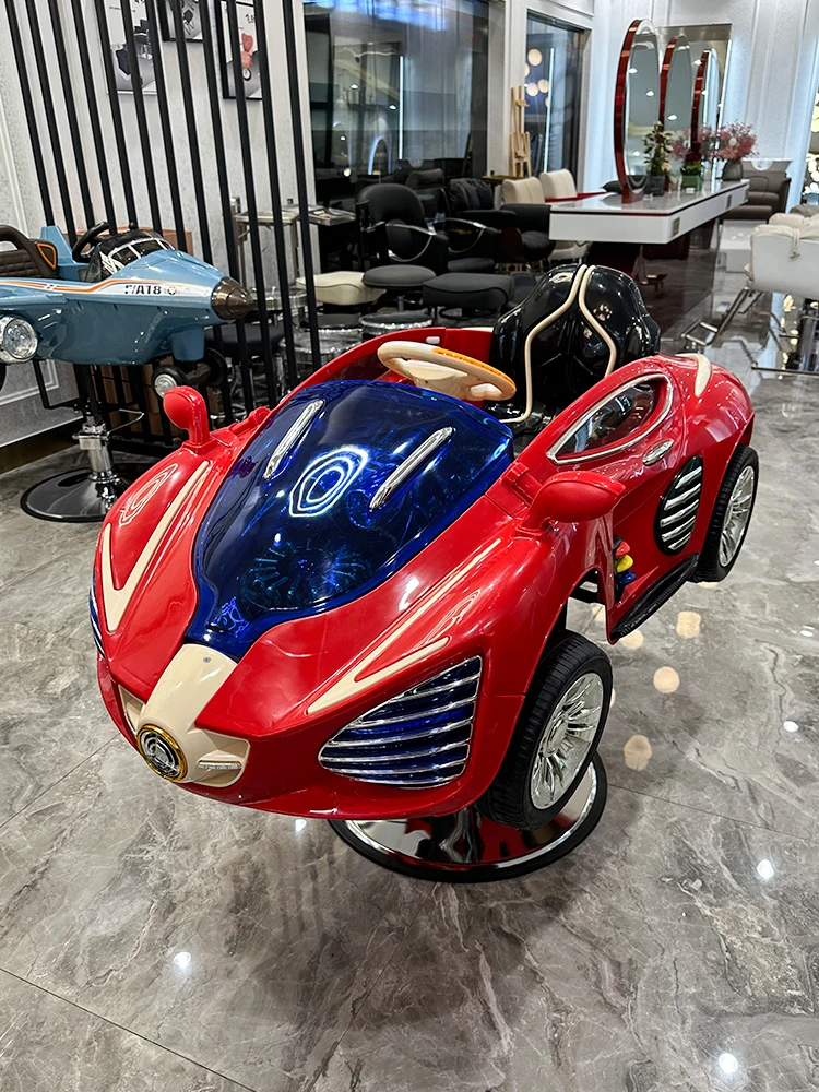 Kinder Friseursalon Friseursalon spezielle Cartoon Simulation Auto Haarschnitt Stuhl Kindersitz