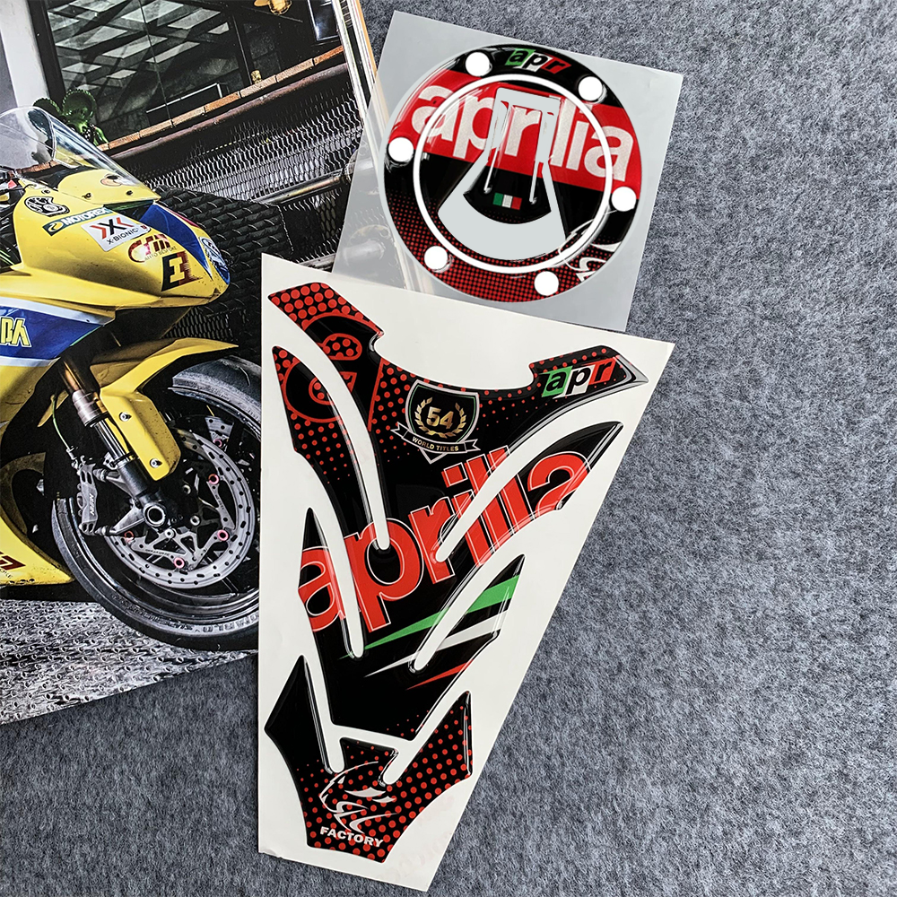 For Aprilia RS660 RS125 Tuono660 Tank Pad 3D Stickers Motorcycle Accessories Fuel Protector Cover Decal RS4 Tuono RS 660 457 125