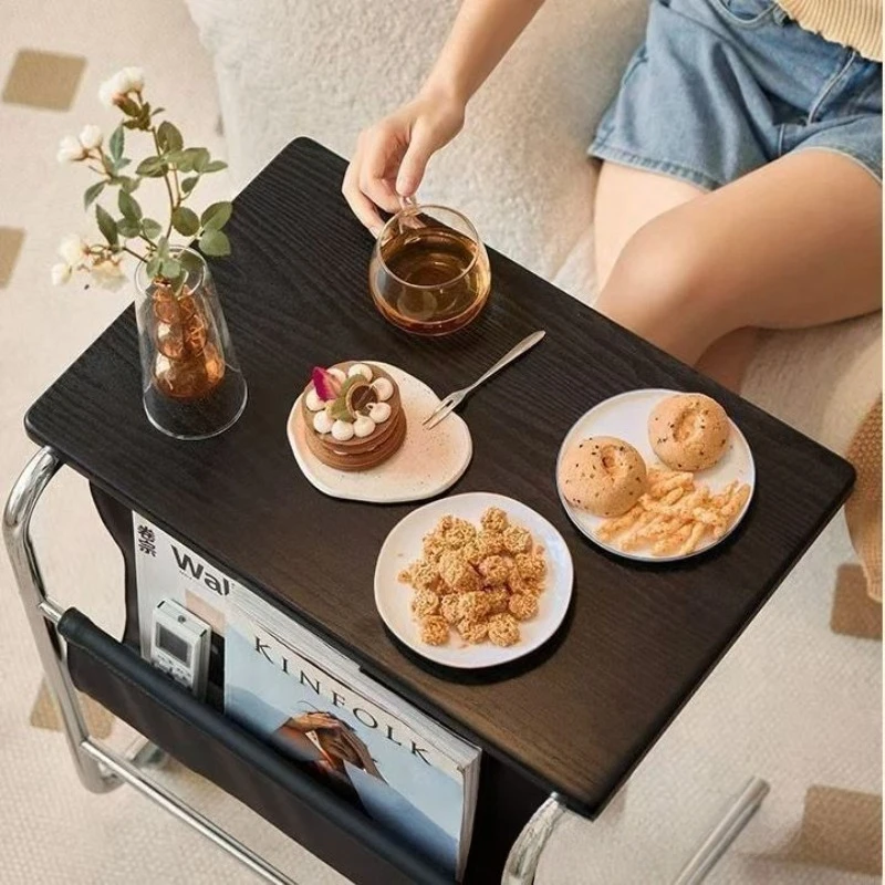 Table d'appoint polyvalente, petite Table basse pour chariots, chariots à manger, supports à vin, étagères, Solution de rangement Flexible et pratique