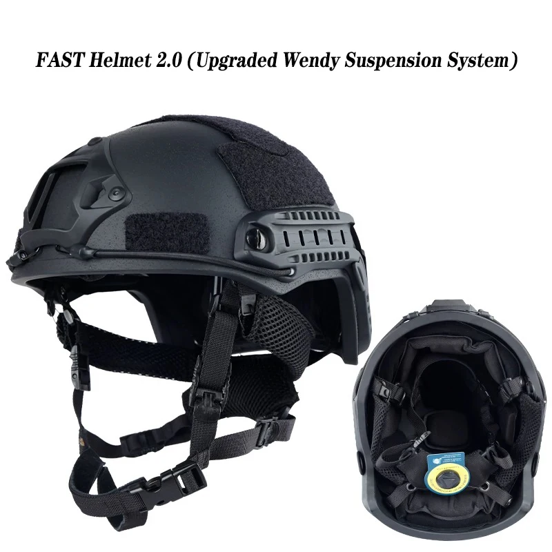 FAST taktischer Helm Kevlar hochwertiger schneller taktischer Helm FAST Wendy hängender schwimmender Pad taktischer Helm Outdoor-Jagd