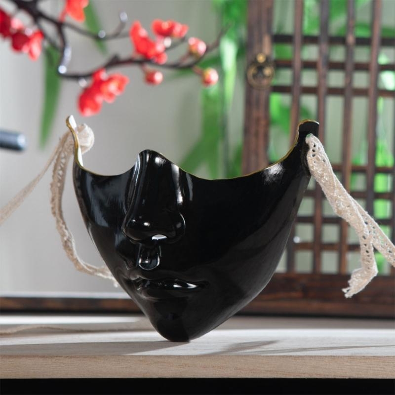 Masque de Cosplay de miles Unisexe, Demi-Visage Mécanique pour Carnaval, Halloween, Habillage de ix