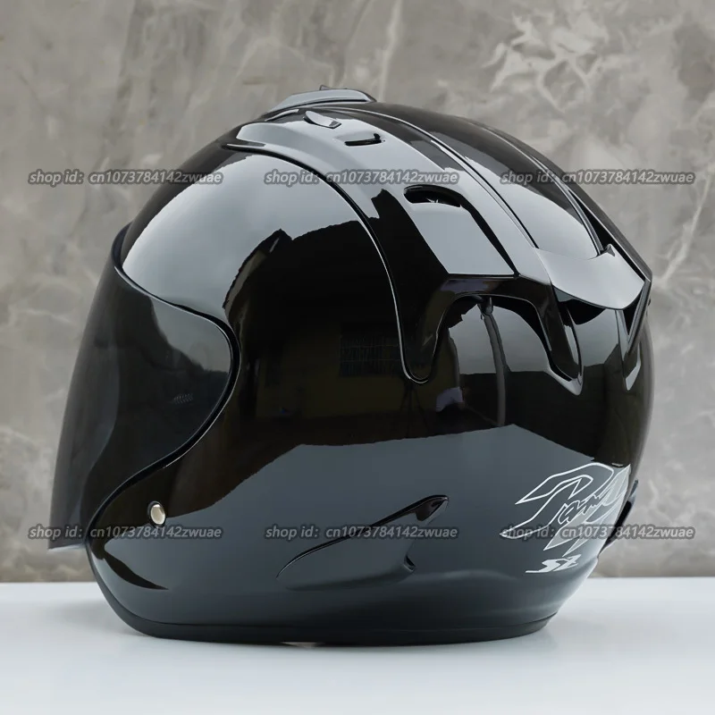 Шлем Ram4 для мужчин и женщин, мотоциклетный шлем яркого черного цвета, для езды по бездорожью и горам