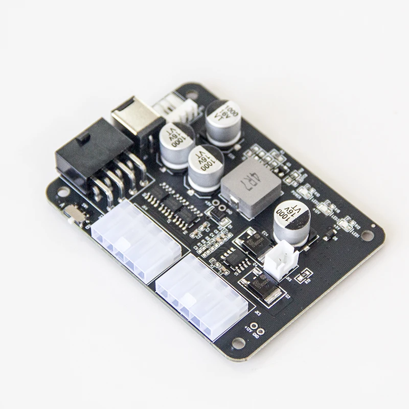 12v nas pico psu 4bay disco rígido hdd fonte de alimentação venda quente módulo DC-SATA 200w com cabo de alimentação com mineração motheboard