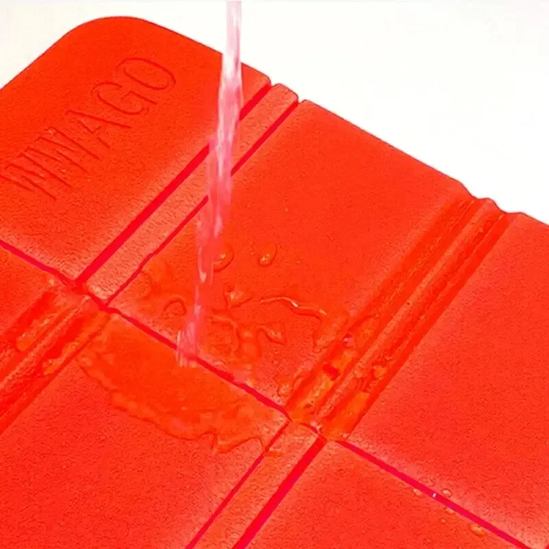 Almofada dobrável de espuma xpe, acampamento de praia, portátil, à prova de umidade, ao ar livre, portátil, à prova d'água, pequena almofada de piquenique, 6 cores