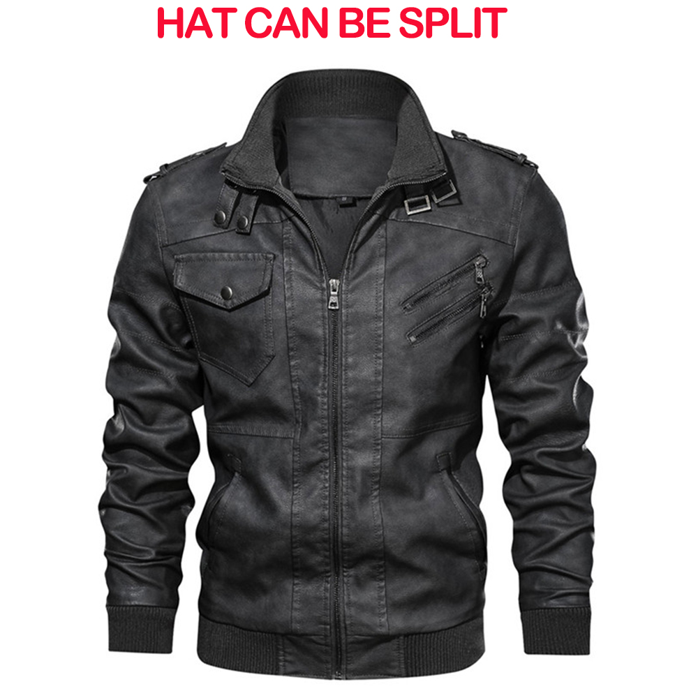 KB Neue männer Leder Jacken Herbst Casual Motorrad PU Jacke Biker Leder Mäntel Marke Kleidung EU Größe SA722