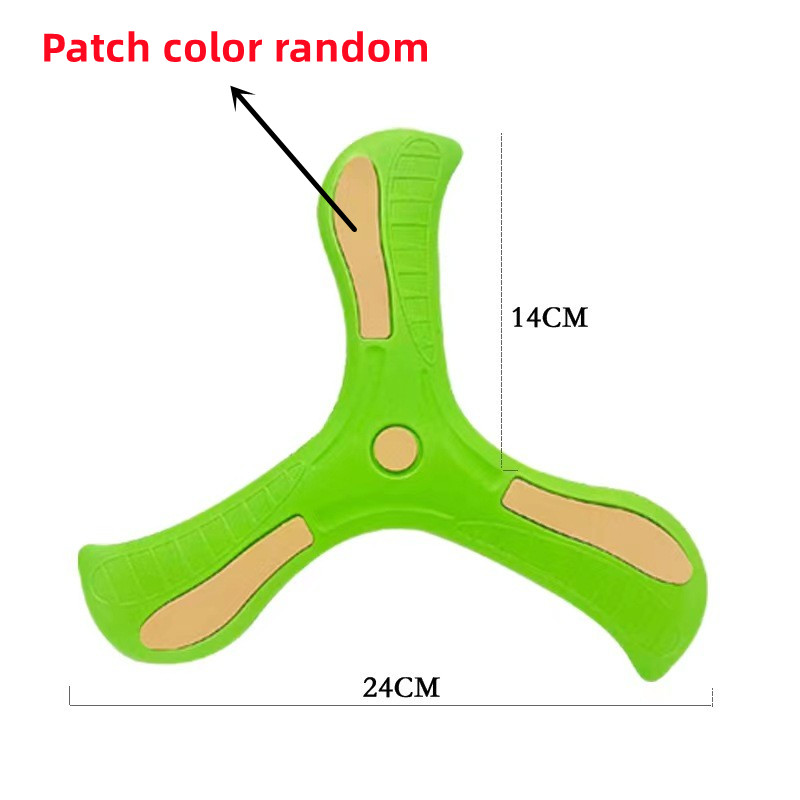 Children's Boomerang Toy V-Shaped Dart Returning Boomerang Throwing Target Spinner Three-Bladed Flying Disc Parent-Child