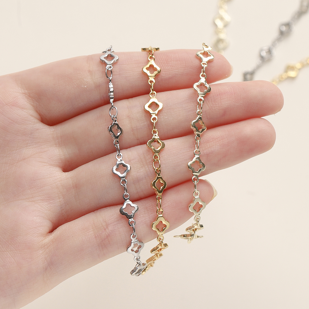 1 metro/pacote 5.5mm 14/18k corrente de losango de latão banhado a ouro para fazer jóias colar pulseiras corrente jóias fazendo suprimentos