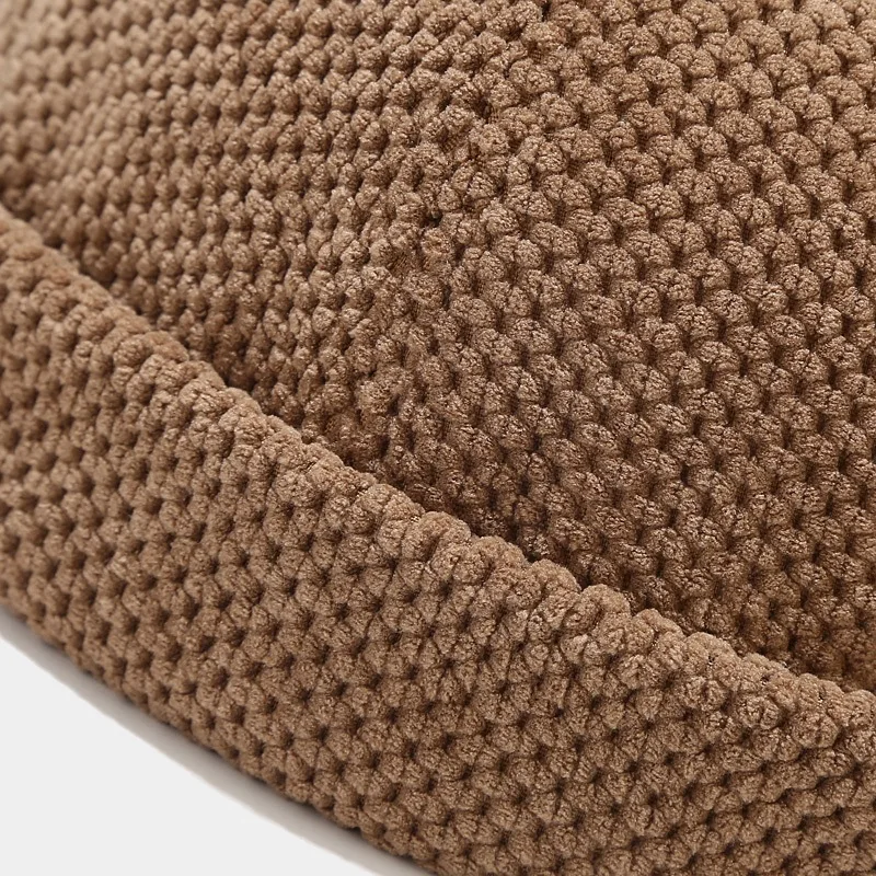 Bocca Retro cúpula gorro para hombres y mujeres sombreros sin ala Skullcap Docker Vintage ajustable Color sólido novedad algodón