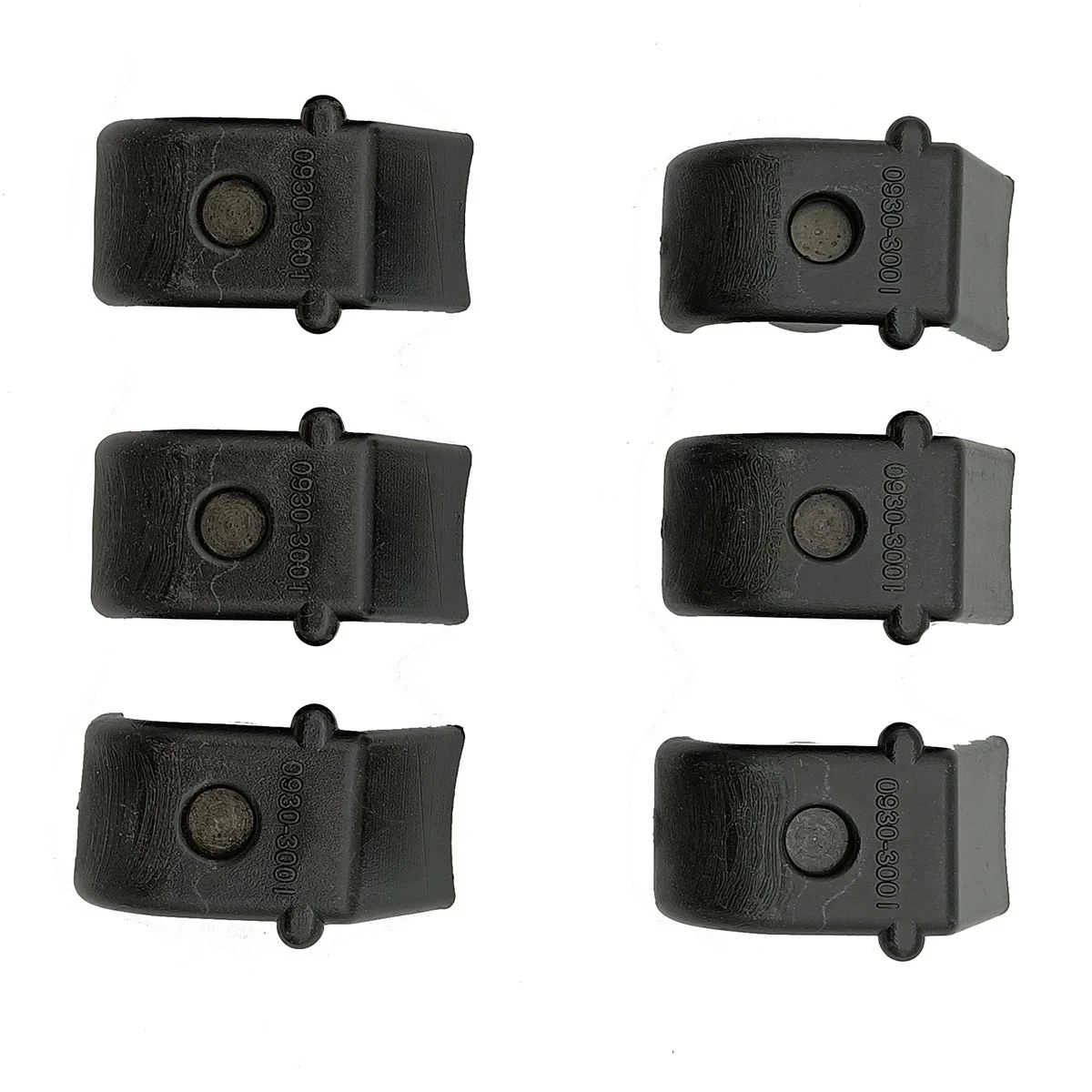 Rolo de peso protetor de nylon para embreagem cvt, 6 peças para polia de acionamento cf 450cc 0930-3001 0gr0- 051005