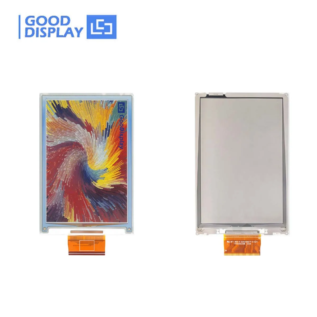 GooDisplay 4inch Full-Color ePaper Display E-Ink Spectra 6 600x400 Resolution Vivid Quality GDEP040E01 E6 Eink Screen