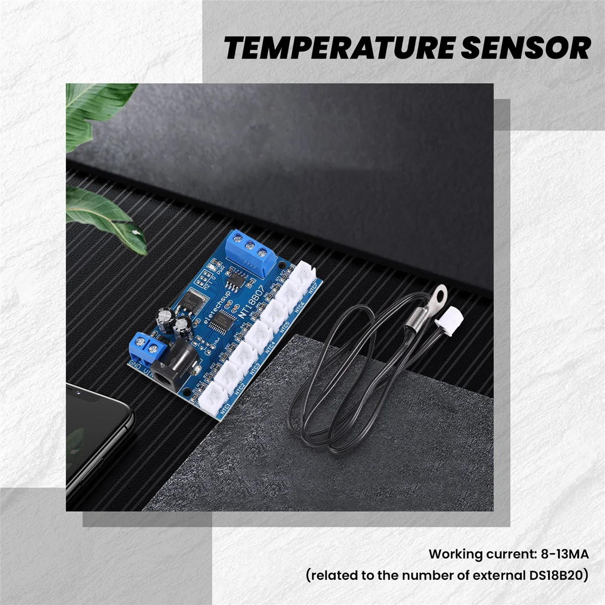 Y67A 7 saluran RS485 NTC pengukuran Sensor suhu MODBUS RTU perekam tanpa kertas PLC NT18B07