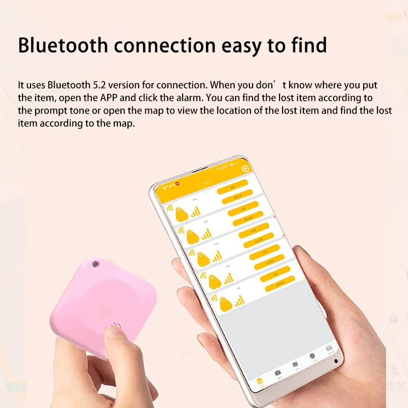 GPS трекер Bluetooth 5,0 анти-потерянное GPS мини-устройство домашнее животное детская сумка кошелек отслеживание умный искатель локатор для IOS Android