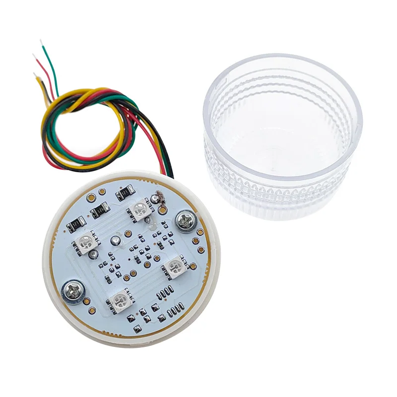 LTA 5002 3 Color Light Always On Signal Warning Light 12V 24V Buzzer Magnet Indicator Light LED Lamp Small Security Alarm 220V