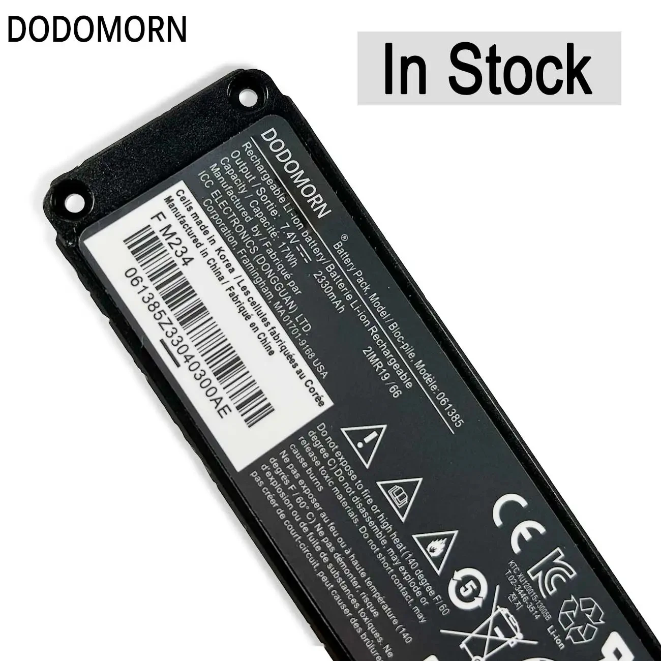 7.4V 061385 061384 061386  Battery For BOSE SoundLink Mini Bluetooth Speaker One Series 17Wh 2330mAh