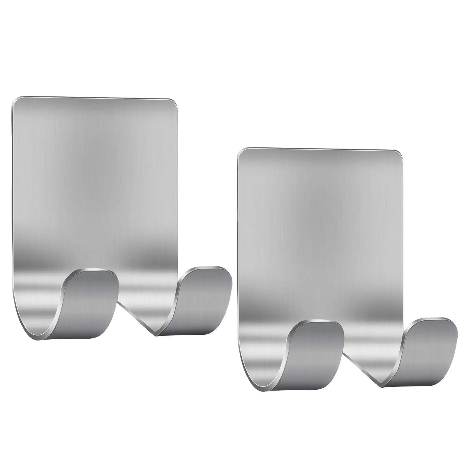 6/2pcs Supporto per rasoio in acciaio inossidabile 304 da uomo Rasoio da barba Supporto per rasoio Scaffale per rasoio da barba Gancio per bagno Organizzatore