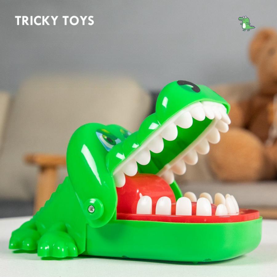 Crocodile Teeth Toys Game for Kids Crocodile Biting Finger Dentist Games Funny Toys for Children Adult Stress Relief Prank Toys