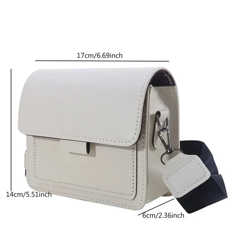Crossbodytas PU-leer Modetassen voor dames Reishandvat Handtas Mode Schoudertas Dames Kleine flaptas