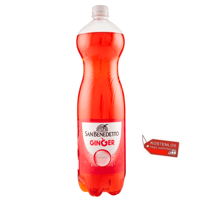 Ingwer 1,5 l-san benedetto kohlensäure haltige Limonade