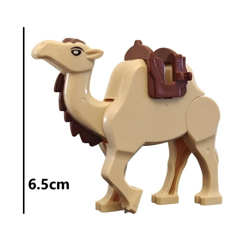 The Zoo African Elephants Camel Deer Building Blocks Mini Action Figure Bricks Toys