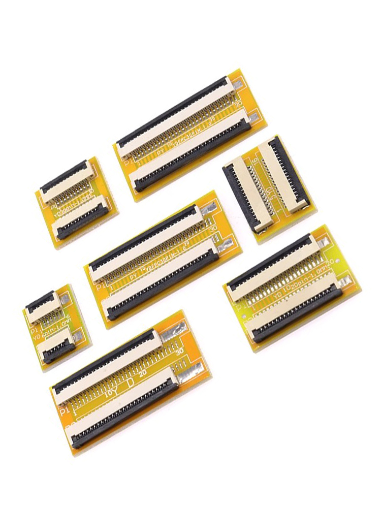 플렉시블 케이블 익스텐션 보드 어댑터 보드, FFC/FPC, 1.0mm 간격, 4P, 6, 8, 10, 12, 14, 16, 1820, 30, 40, 50, 60, 80, 1 개 P