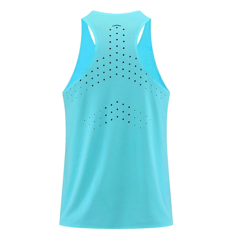 กรีฑา Tank Top เสื้อวิ่งความเร็วกีฬาฟิตเนสเสื้อแขนกุดบุรุษสตรีเสื้อผ้านักกีฬา Track Field เสื้อกล้าม