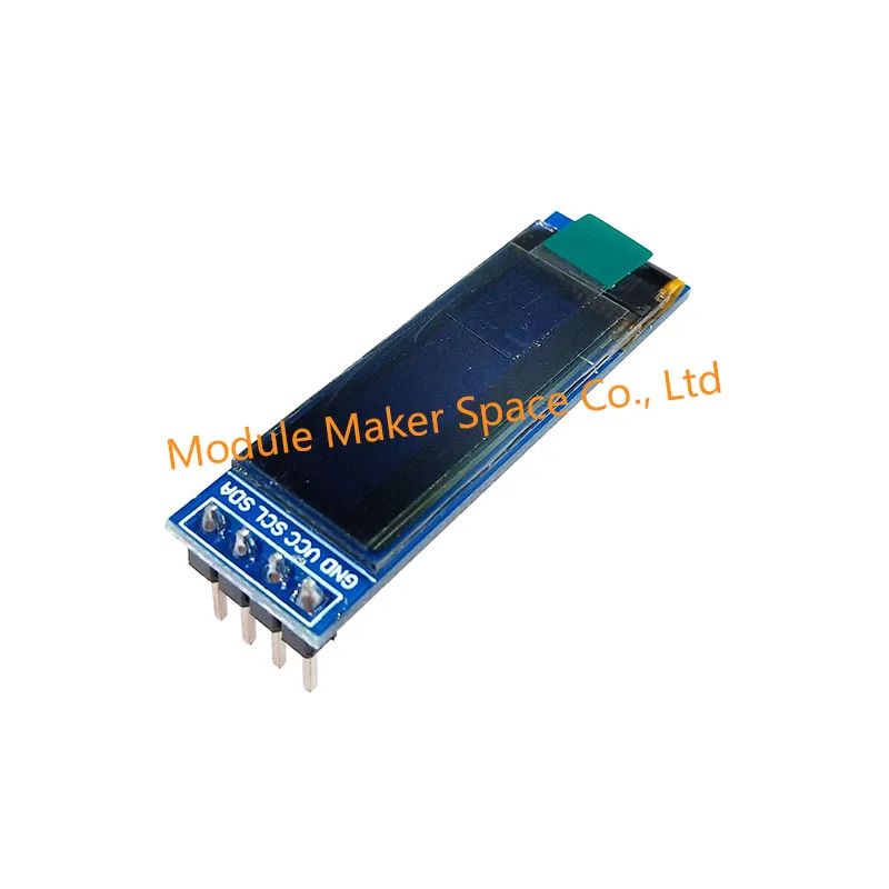 Modulo display OLED da 0,91" Schermo verticale 128*32 SSD1306 - Interfaccia I2C a 4 pin per Arduino/sistemi integrati per lotto Smart home