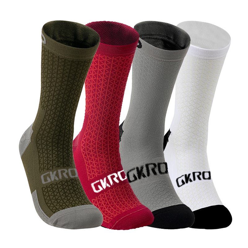 4 Paar Team-Radsocken, professionelle Sport-Fahrradsocken, hochwertige Laufsocken, Basketballsocken für Herren und Damen