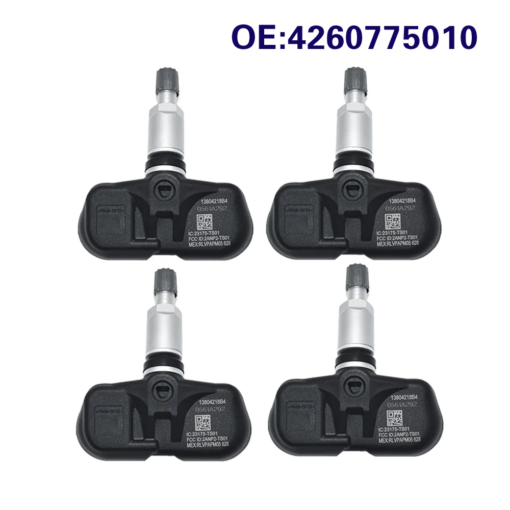 4PCS TPMS 4260775010 Tire Pressure Monitoring System Sensor TPMS for Toyota Lexus Scion 42607-75010 550-0103,